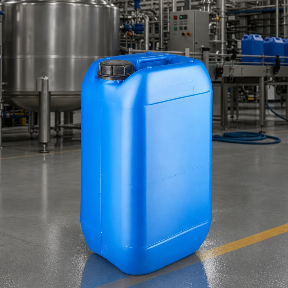 Kanister 15 Liter blau mit Schraubverschluss Originalitätsverschluss Hochdichter Polyethylen Kanister 15 Liter blau mit auslaufsicherem OV-Verschluss