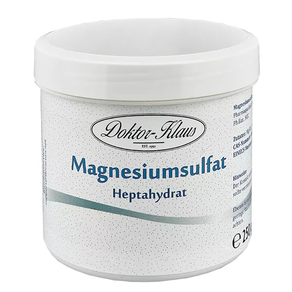 Magnesiumsulfat (7-hydrat) 250g Doktor-Klaus Magnesiumsulfat (7-hydrat) 250g Doktor-Klaus
