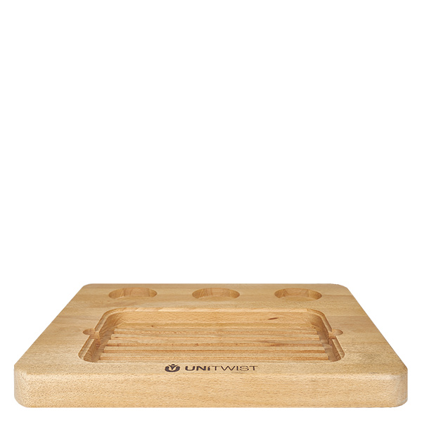 Holzbrett (Buche) für UNiTWIST Hot Stone Sets