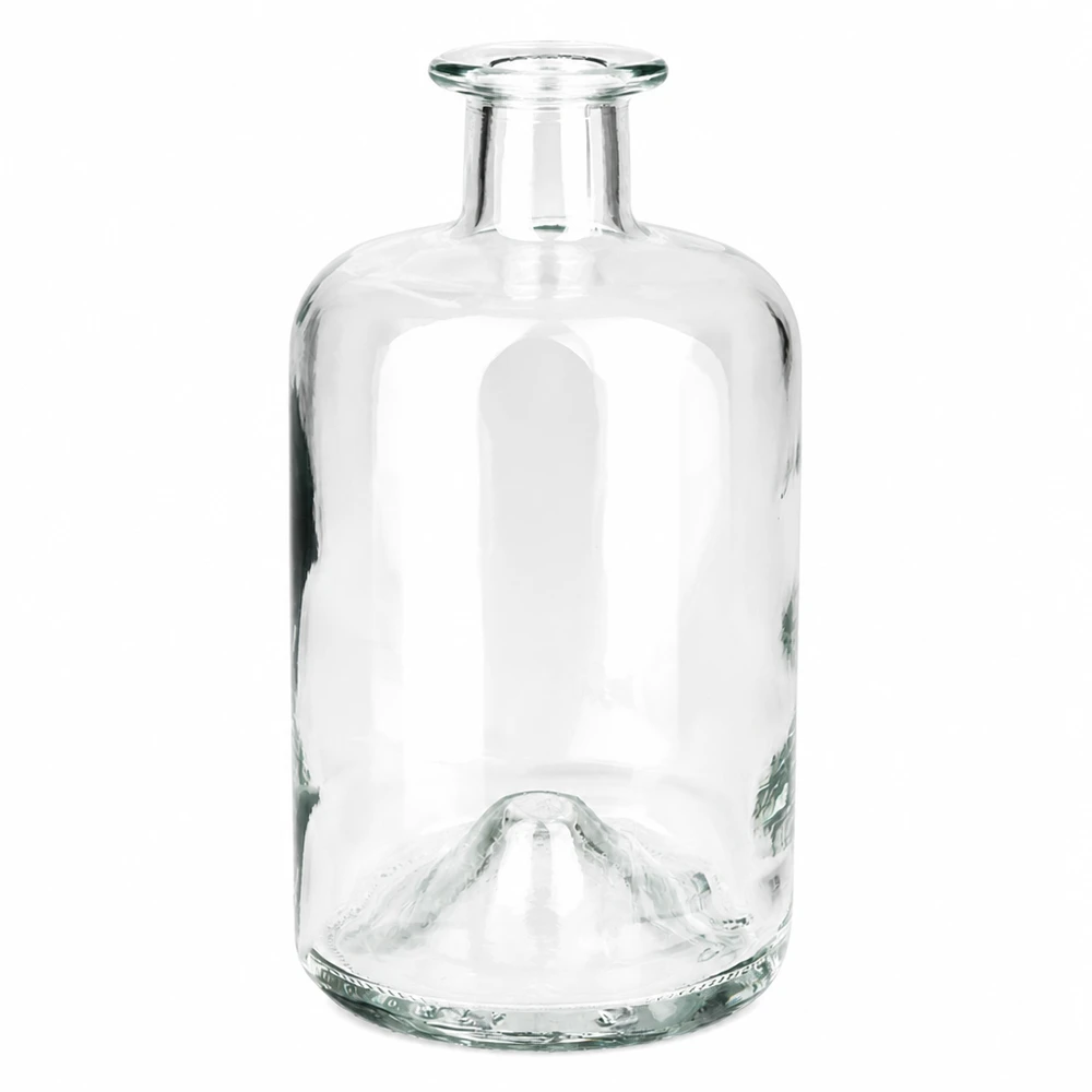 Flacone farmaceutico da 500 ml 500ml Glasflasche "Sofia" ohne Verschluss UNiTWIST senza tappo UNiTWIST® Bottiglia di vetro Sofia trasparente da 500 ml senza tappo UNiTWIST bottiglia per farmacisti vuota per riempimento