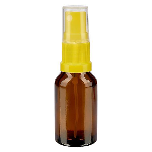 Bottiglia da farmacia marrone 30ml STD giallo/trasp. vetro speziale Bottiglia da farmacia marrone 30ml STD giallo/trasp. vetro speziale