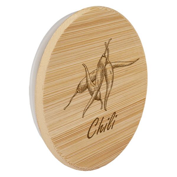 Holzdeckel "Chili" für WECK RR60