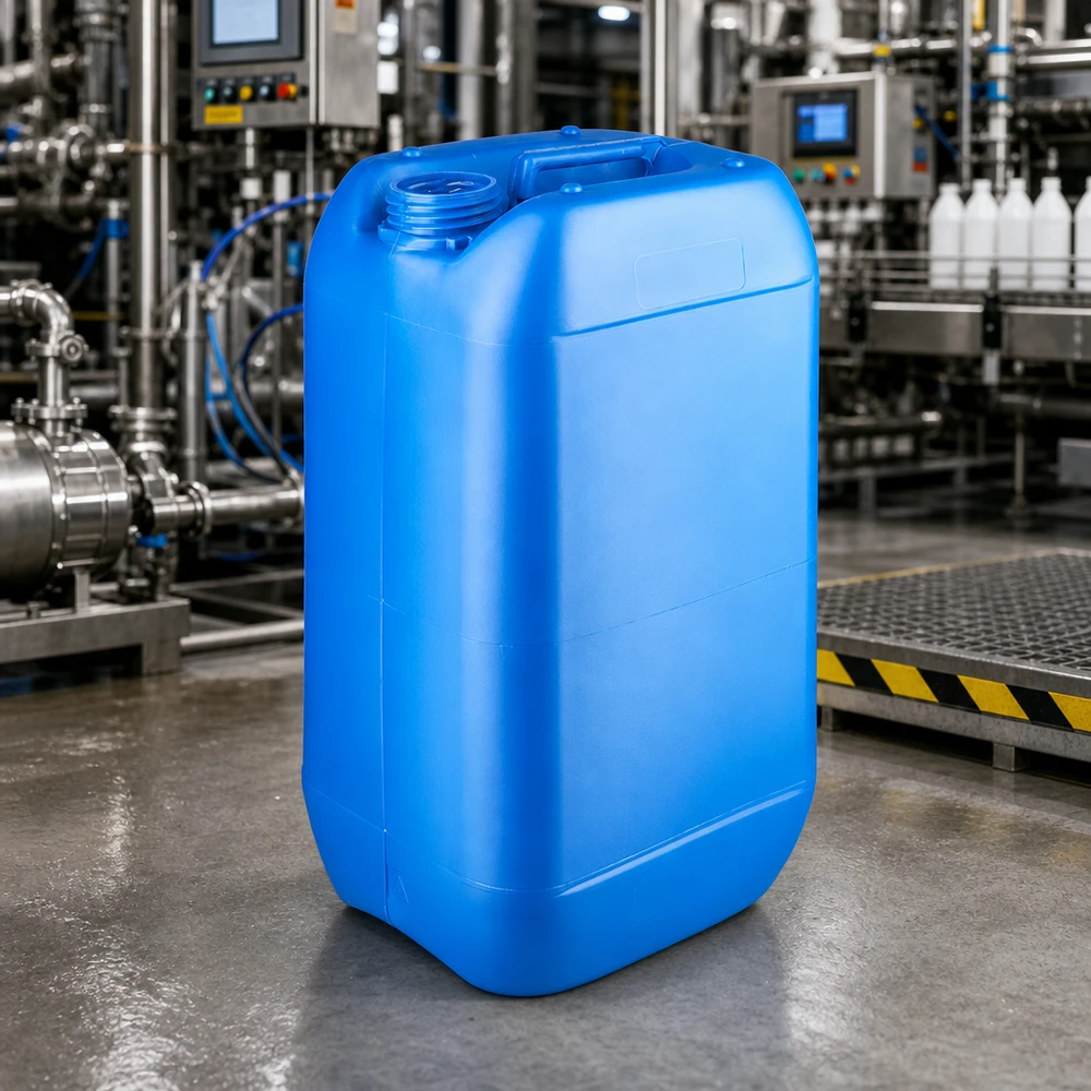 Kanister 15 Liter Blau ohne Deckel mit UN-Zulassung für Transport gefährlicher Flüssigkeiten