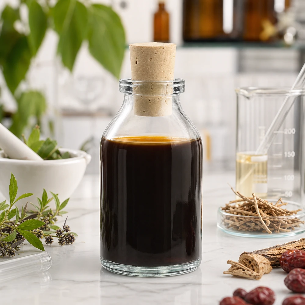 Bottiglia in vetro trasparente 20ml con tappo 11/14mm Kompakte Korkenflasche aus Klarglas 20ml für Kräutermedizin und Naturprodukte