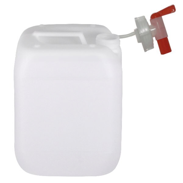 Tanica da 20 litri con rubinetto di scarico Tanica da 20 litri con rubinetto di scarico