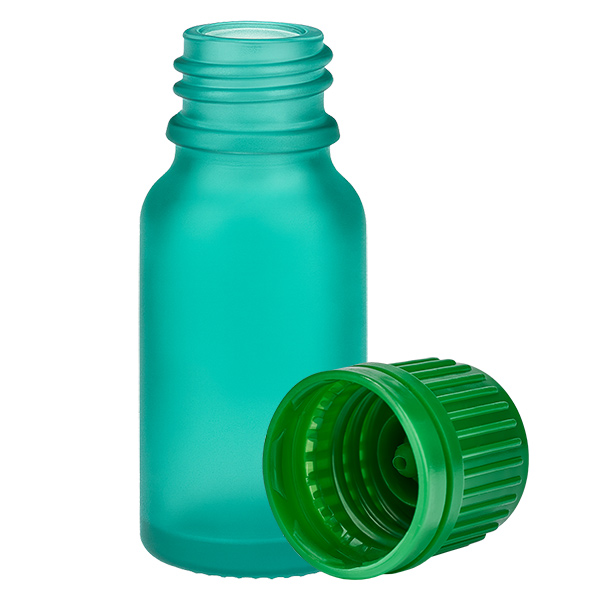 10ml Flasche 11mm Schraubverschluss grün Originalitätsverschluss GreenLine UT18/10