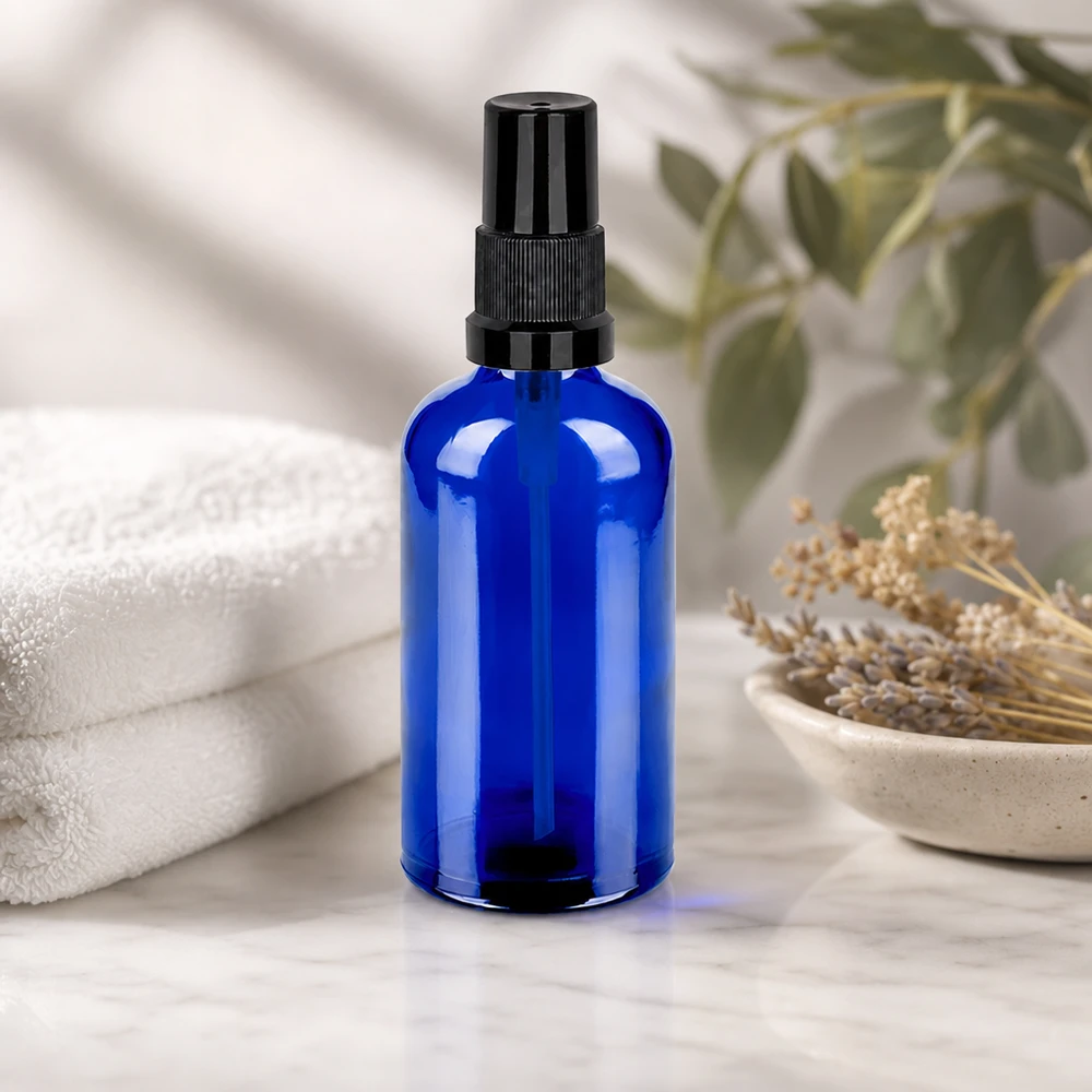 100ml Sprayflasche schwarz Standardverschluss BlueLine UT18/100 STD BlueLine Sprayflasche 100ml - vielseitig einsetzbar für Reinigung und Pflege