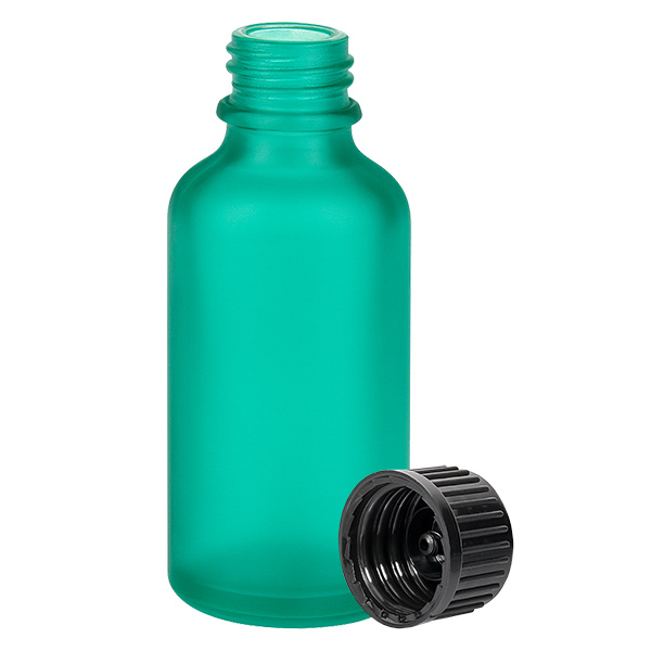50ml Flasche 11mm Schraubverschluss schwarz Standard GreenLine UT18/50