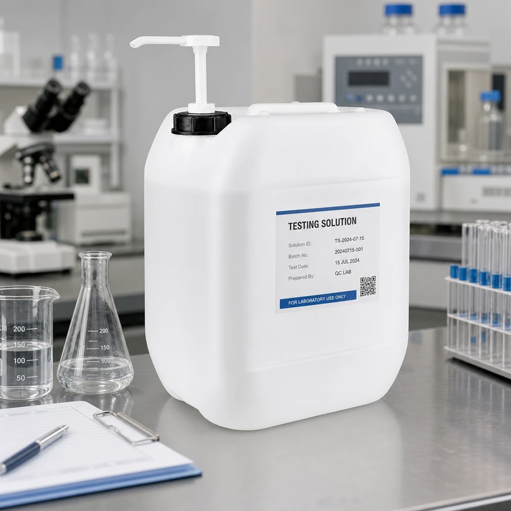 Kanister 10 Liter mit Dosierpumpe Handlicher 10 Liter Vorratsbehälter mit Dosierpumpe für industrielle Reinigungs- und Prüflösungen