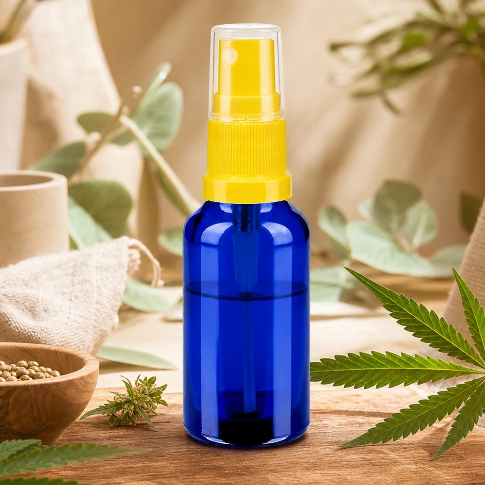 Flacone spray ricaricabile da 30 ml con testa a pompa resistente per un uso ripetuto
