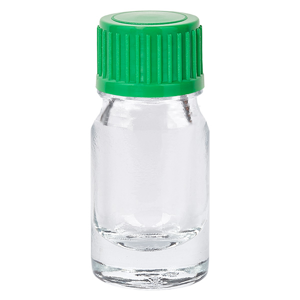 Flacone contagocce da 5 ml 0,8 mm verde STD ClearLine UT18/5 Flacone contagocce da 5 ml 0,8 mm verde STD ClearLine UT18/5