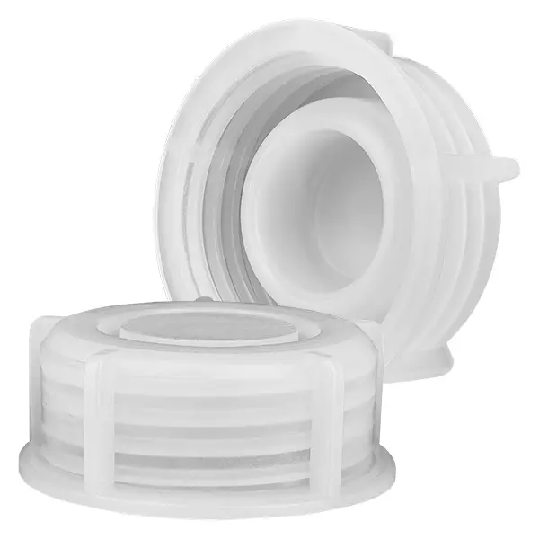 Bouchon à vis pour bouteille de produits chimiques, filetage GL 65