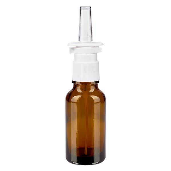 20ml bre. Flacone spray nasale bianco/tr. STD ApoGlas 20ml bre. Flacone spray nasale bianco/tr. STD ApoGlas