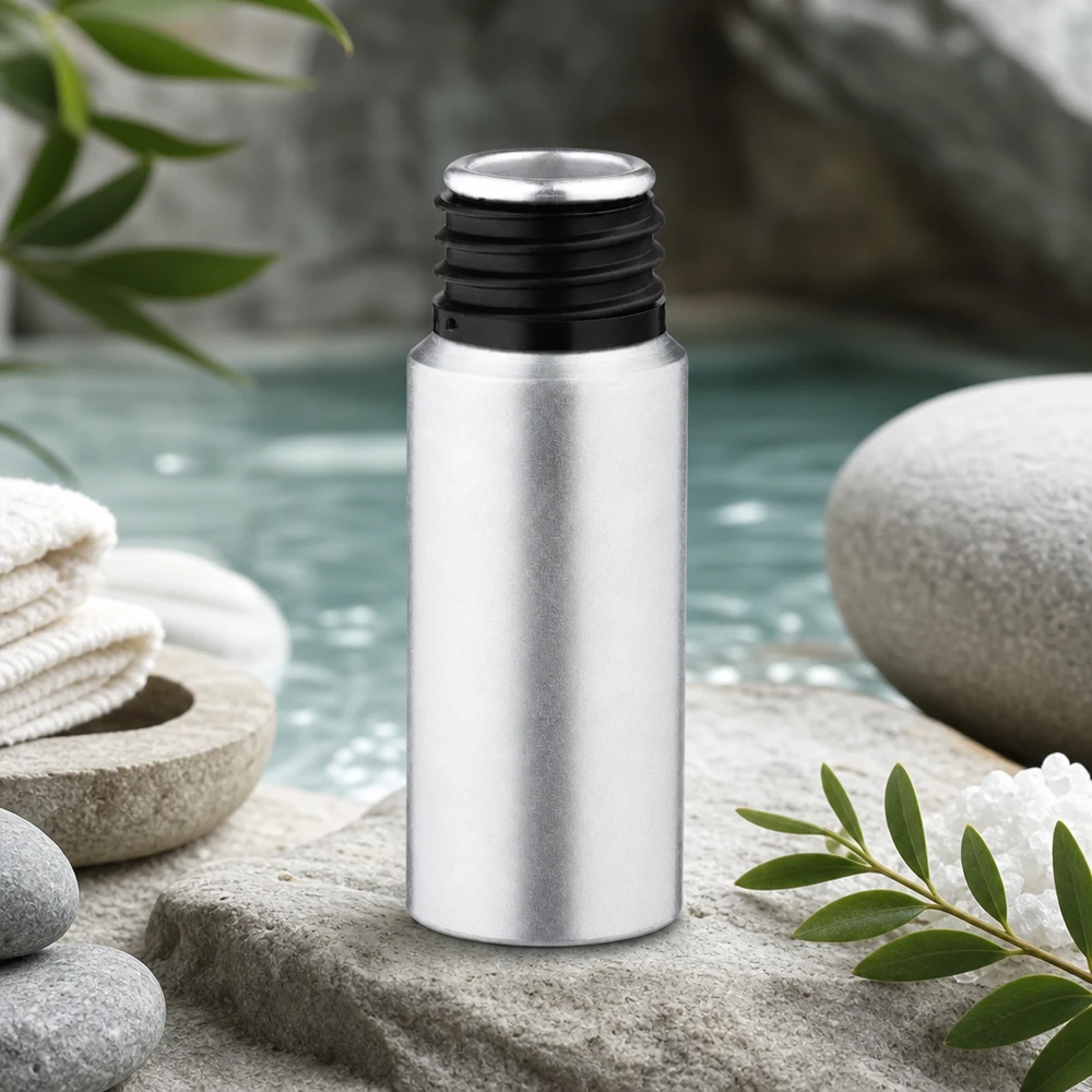 20ml gebeizte Aluflasche Leichte 20ml gebeizte Aluflasche mit optimaler Portionsgröße für Reise und Camping