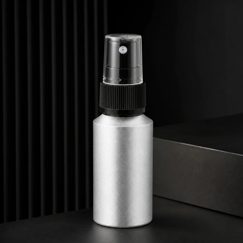 30ml gebeizte Aluflasche mit Zerstäuber Leichte 30ml gebeizte Aluflasche mit Feinsprühzerstäuber optimal für Reise und Handtasche