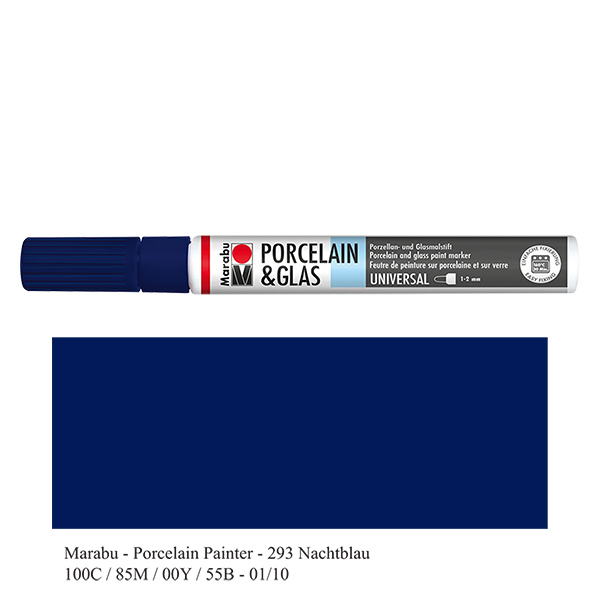 Pastello blu notte 1-2mm per vetro/porcellana (293) Pastello blu notte 1-2mm per vetro/porcellana (293)