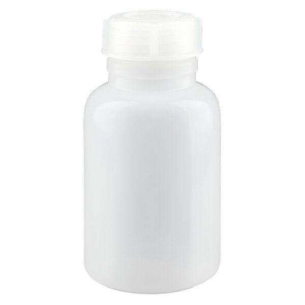 Bottiglia da laboratorio da 250ml a collo largo con tappo a vite Bottiglia da laboratorio da 250ml a collo largo con tappo a vite