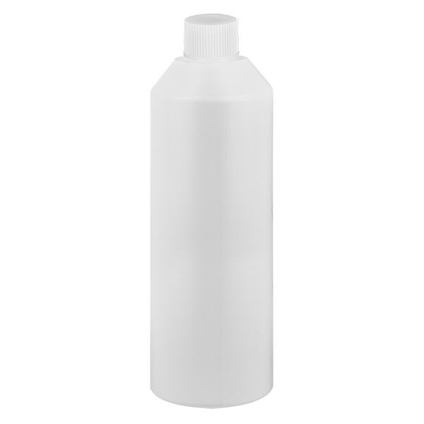 Flacone farmaceutico HDPE 250ml bianco, con tappo bianco SV Flacone farmaceutico HDPE 250ml bianco, con tappo bianco SV