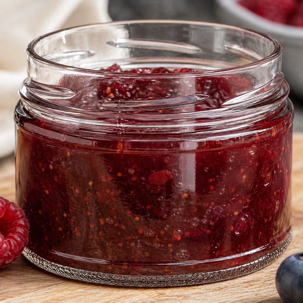 UNiTWIST Runda540 vaso con marmellata rossa 540ml TO100 Applicazione di conservazione