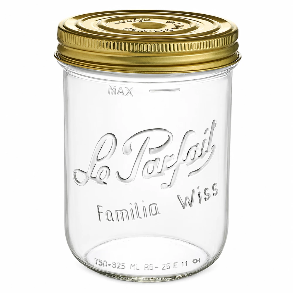 Le Parfait® Familia Wiss 750 g Ø100 mm vaso Le Parfait® Familia Wiss 750 g Ø100 mm vaso