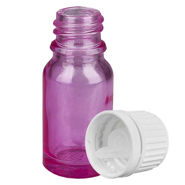 10ml Tropfflasche 0.7mm weiss Originalität Schraubverschlusserschluss  PurpleLine UT18/10