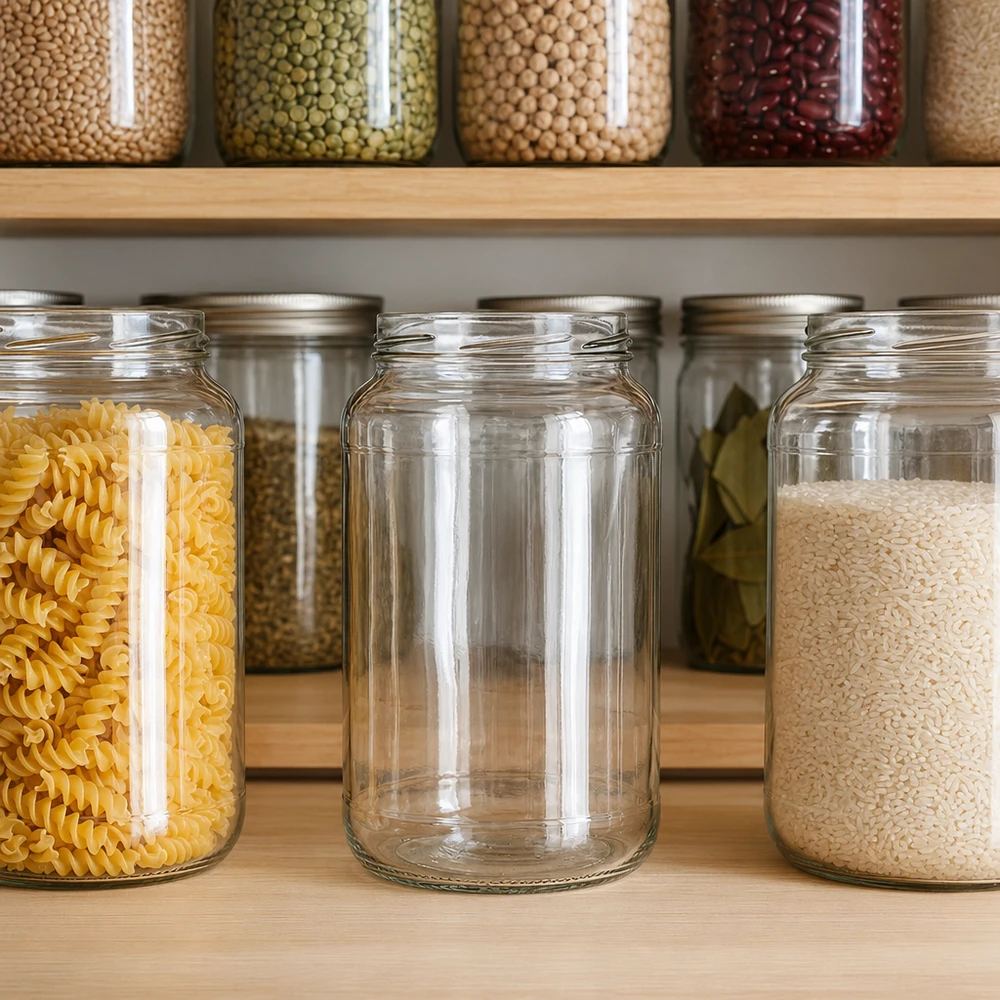 UNiTWIST Runda1700 tumbler 1700ml TO100 scaffale dispensa pasta riso legumi stoccaggio organizzato