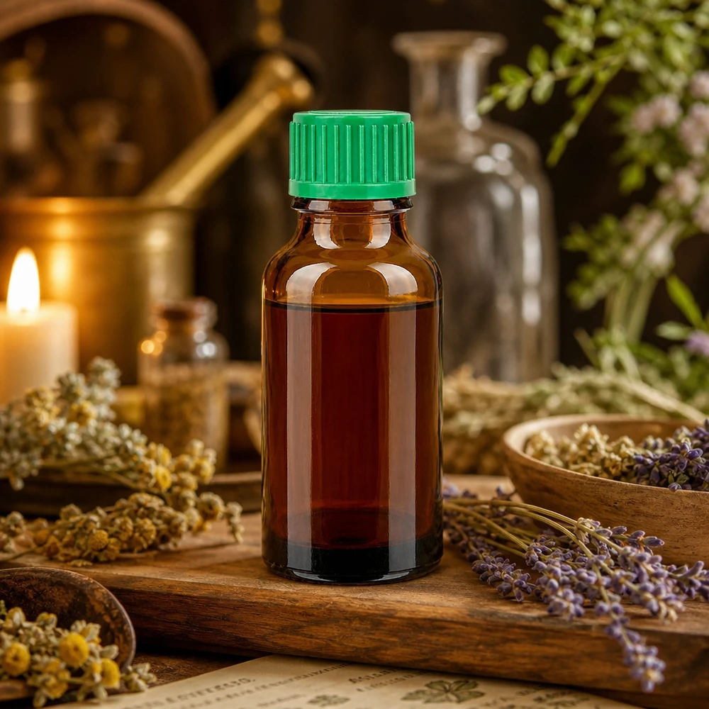 Flacone contagocce professionale da 20 ml con dosaggio millimetrico da 0,8 mm per gli estratti
