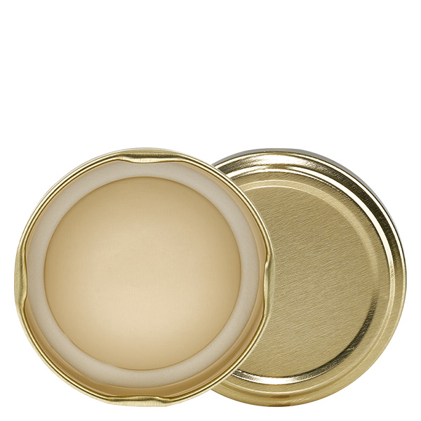Coperchio BasicSeal da 66 mm oro (TO66) UNiTWIST Coperchio BasicSeal da 66 mm oro (TO66) UNiTWIST