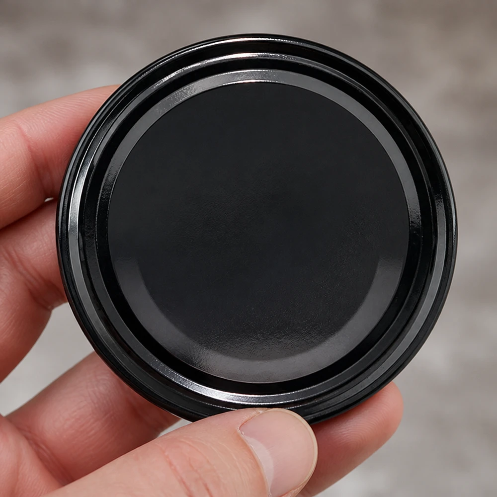 UNiTWIST TO82 schwarz BioSeal Metalldeckel Unterseite mit Gewindering und BPA-freier Dichtung