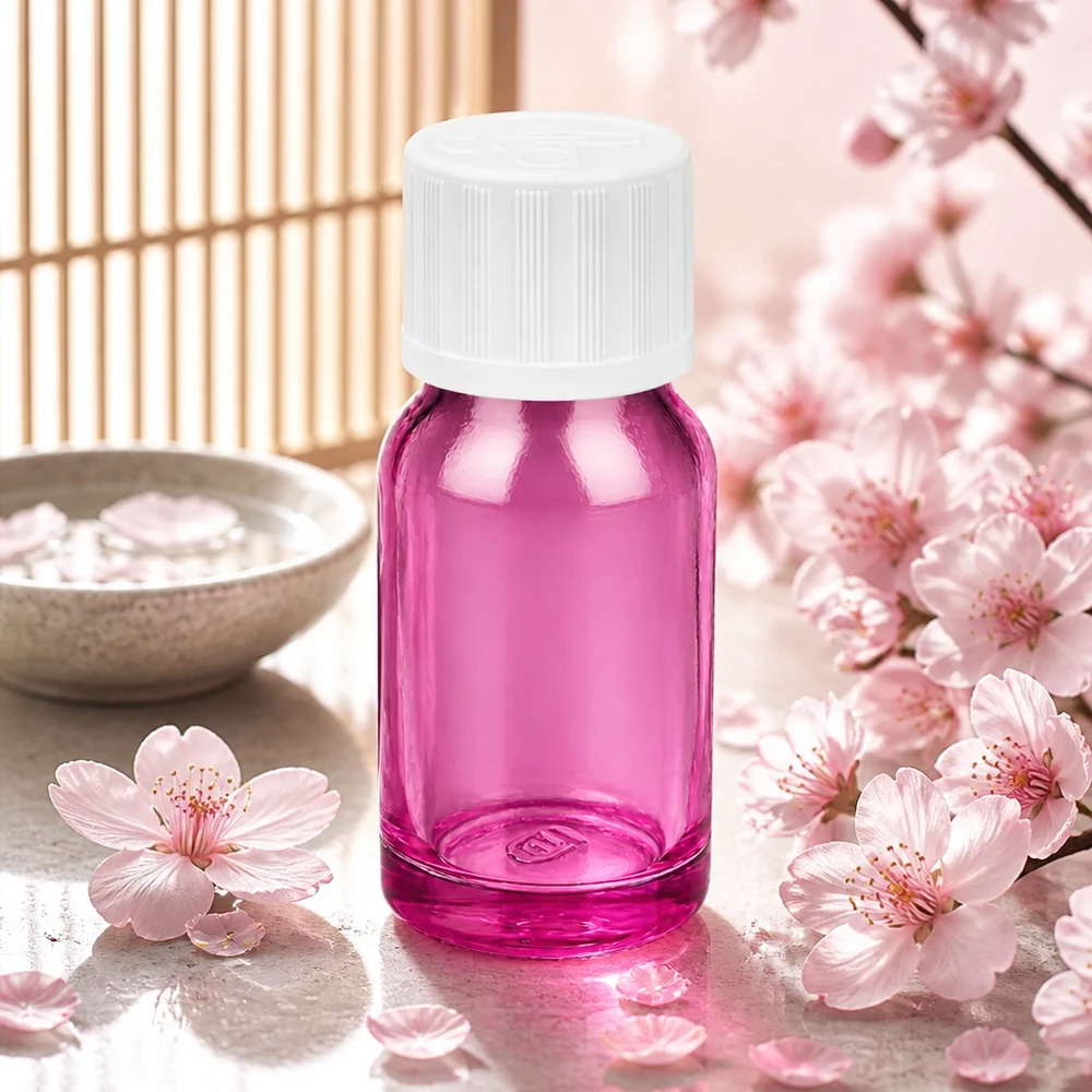 10ml Flasche 11mm Schraubverschluss weiß Standard Kindersicher PurpleLine UT18/10 Robuste 10ml Flasche aus violettem Glas mit dichtem Verschluss für lange Produkthaltbarkeit