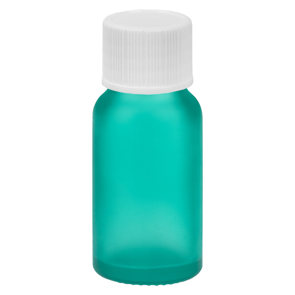 10ml Flasche 11mm Schraubverschluss weiß Standard GreenLine UT18/10