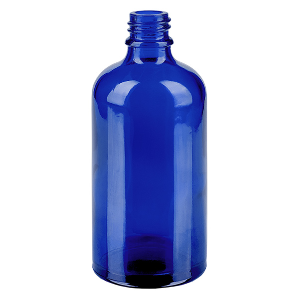 Flacone farmaceutico da 100 ml BlueLine DIN18 UNiTWIST Flacone farmaceutico da 100 ml BlueLine DIN18 UNiTWIST