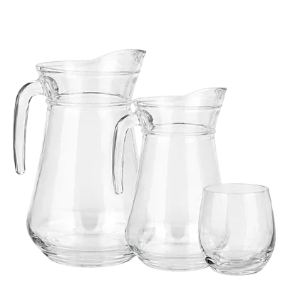 Pichets en verre, cruches en verre