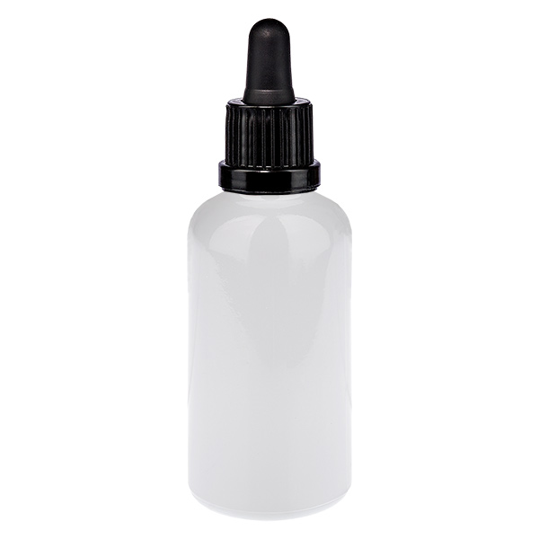 Flacone con pipetta da 50 ml nero Tappo di sicurezza WhiteLine UT18/50 Flacone con pipetta da 50 ml nero Tappo di sicurezza WhiteLine UT18/50
