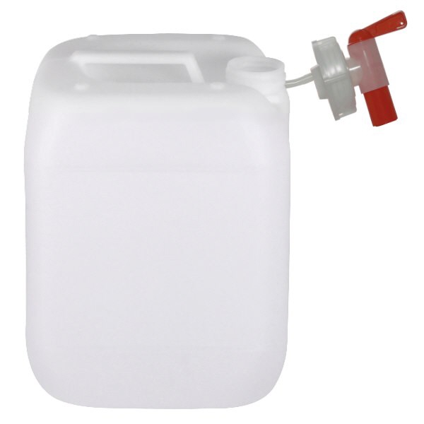 Tanica da 25 litri con rubinetto di scarico Tanica da 25 litri con rubinetto di scarico