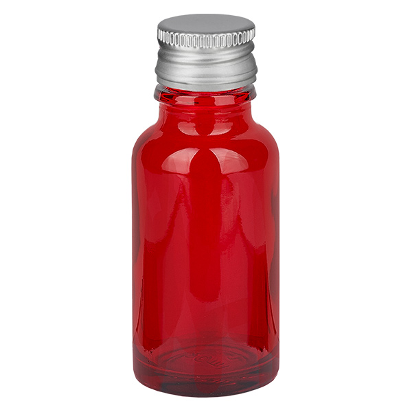 20ml Flasche 11mm Schraubverschluss Alu-Silber Standard RedLine UT18/20