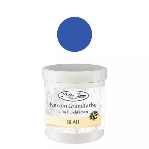 Doctor-Klaus peinture de base pour bougies bleu, 7gr, en boîte