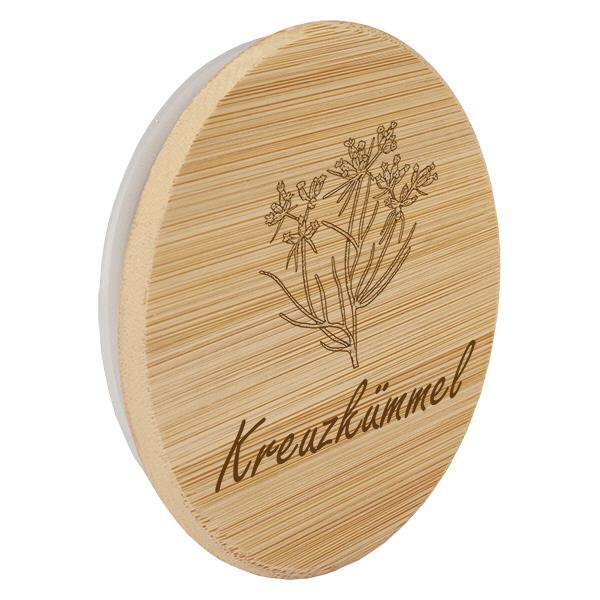 Holzdeckel "Kreuzkümmel" für WECK RR60