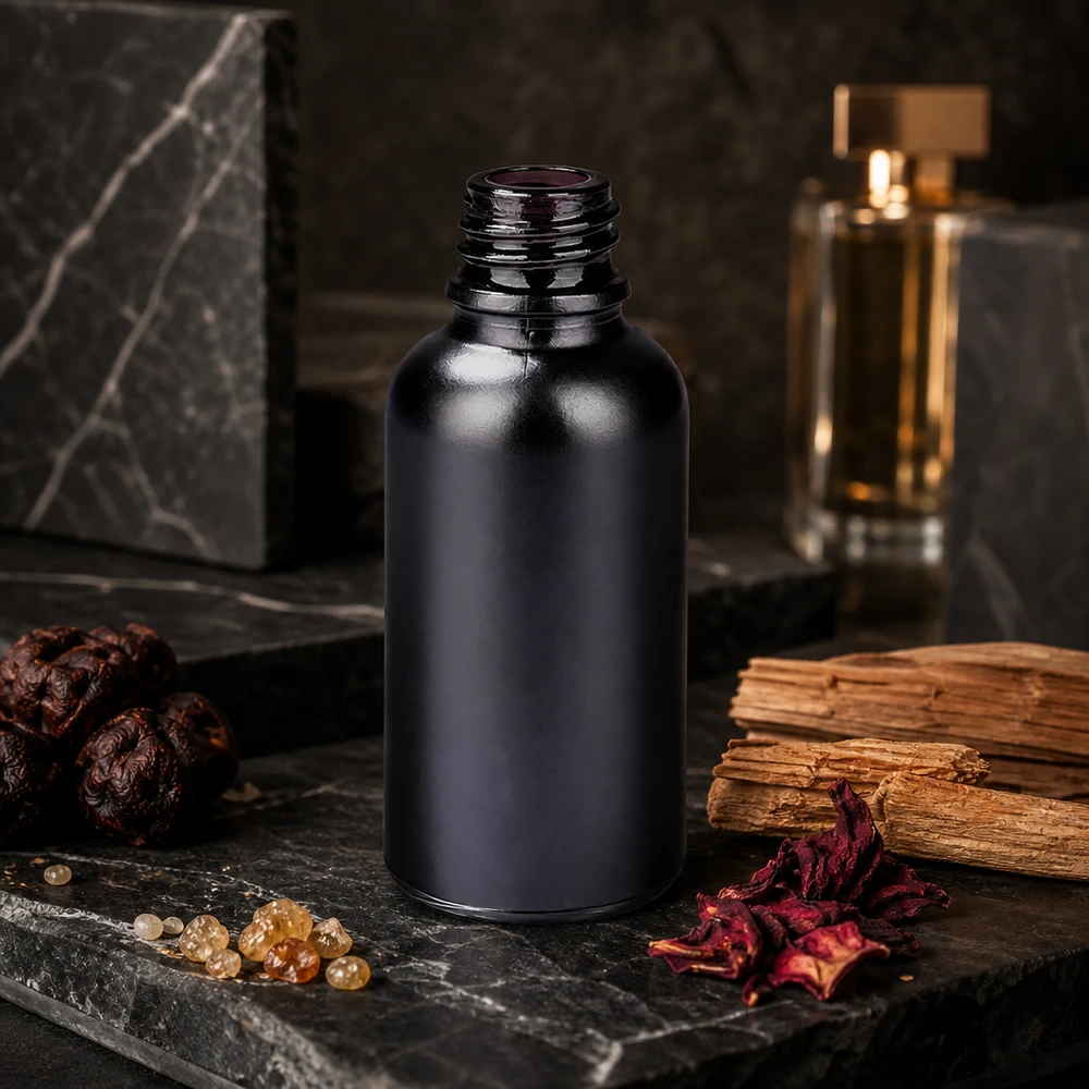 Flacone da farmacia da 30 ml BlackLine UT18/30 UNiTWIST Flacone per farmacisti BlackLine di alta qualità da 30 ml con robusto tappo UNiTWIST per una conservazione sicura