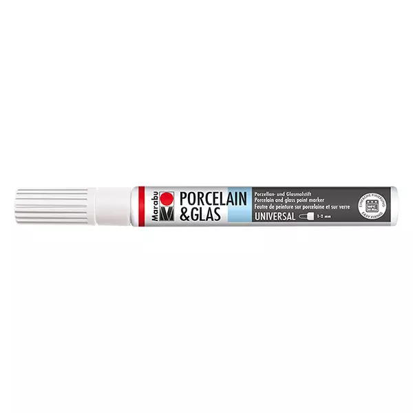 Crayon blanc 1-2mm pour verre/porcelaine (070) Crayon blanc 1-2mm pour verre/porcelaine (070)