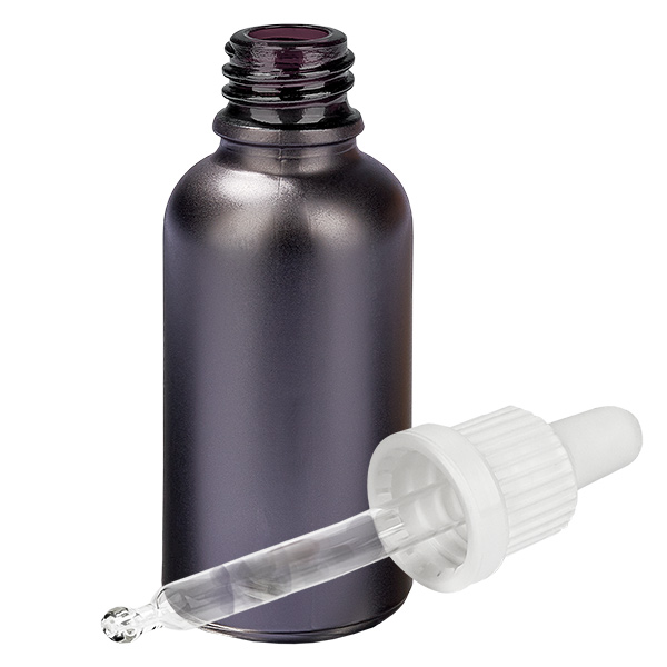 30ml Pipettenflasche weiß Originalitätsverschluss BlackLine UT18/30