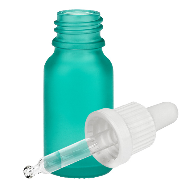 10ml Pipettenflasche weiß Originalitätsverschluss GreenLine UT18/10