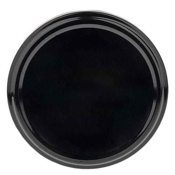 125ml Sturzglas mit BasicSeal Deckel schwarz UNiTWIST