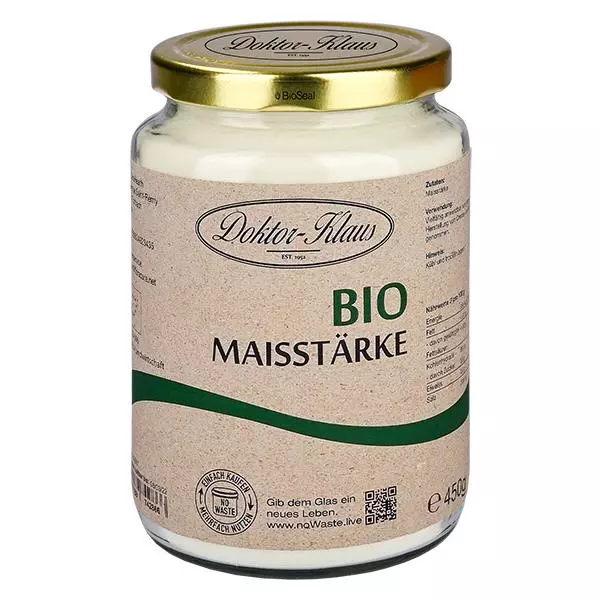 Maisstärke Bio 450g Doktor-Klaus noWaste