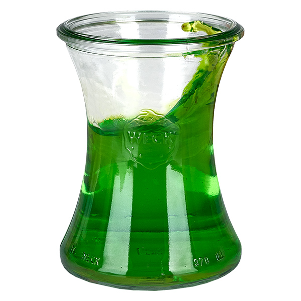 18er Set Weck Gläser 370ml Delikatessenglas