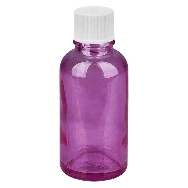 30ml Flasche 11mm Schraubverschluss weiss Standard PurpleLine UT18/30