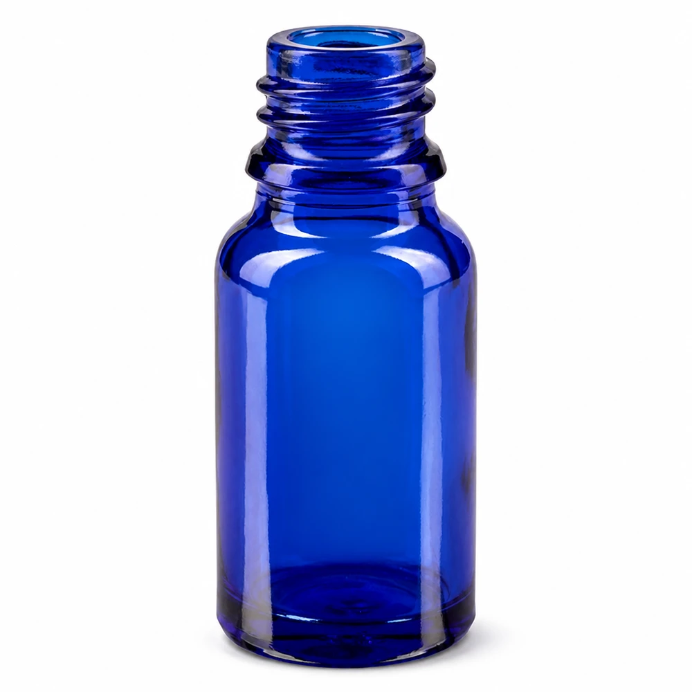 Flacone ApoGlas di alta qualità in blu cobalto capacità 10ml per farmacie