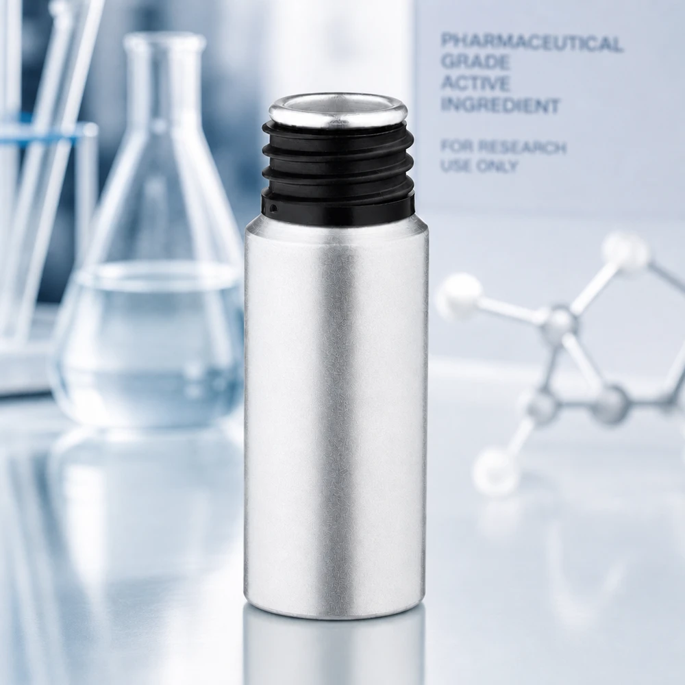 20ml gebeizte Aluflasche Verschließbare 20ml gebeizte Aluflasche mit dichtem Gewinde für langfristige Lagerung