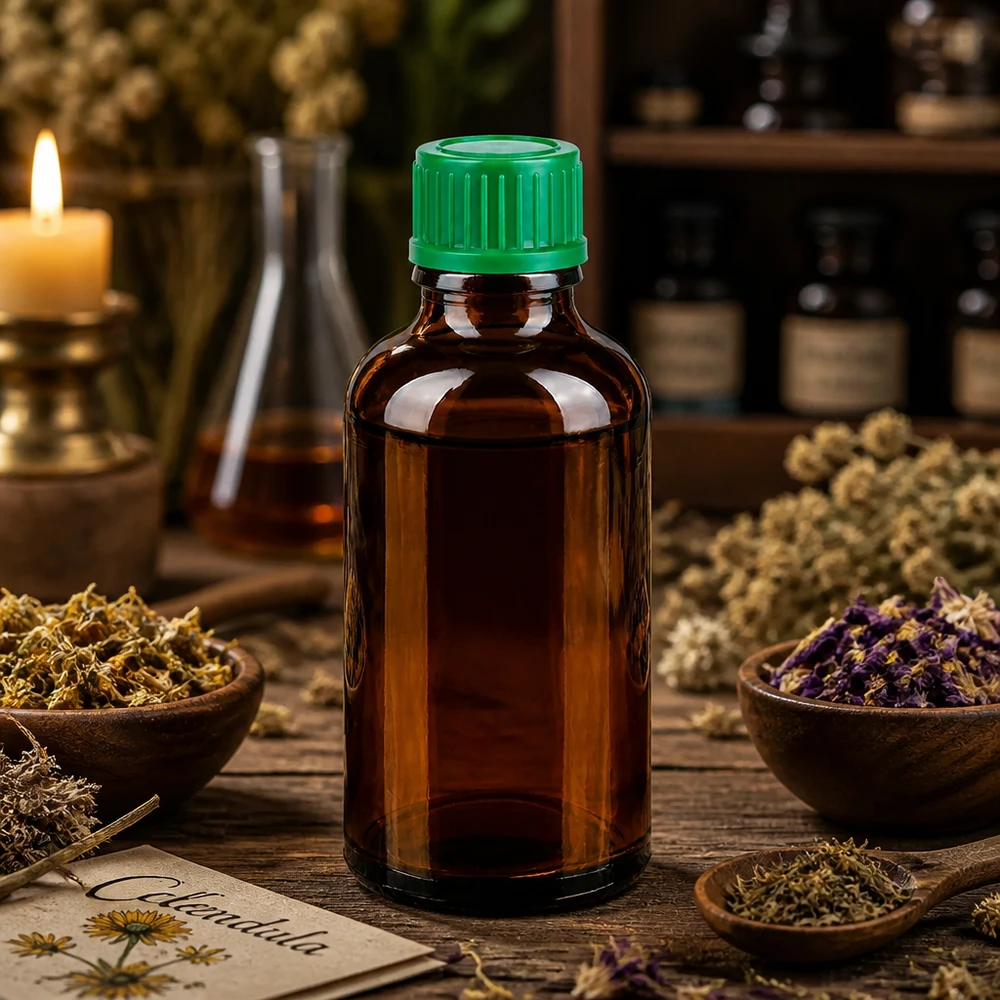 Flacon 50ml 11mm SV vert STD BrownLine UT18/50 Flacon en verre brun foncé de 50 ml avec bouchon vert pour conserver les substances actives en toute sécurité