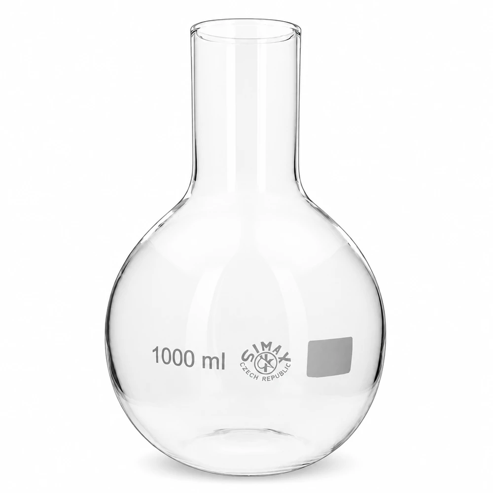 Beuta da 1000ml a collo largo Fiaschetta a collo largo da 1000 ml in vetro di alta qualità con design ergonomico